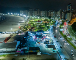 Praia de Itararé - São Vicente/SP - Projeto RT ENERGIA