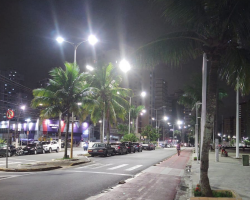 Praia do Gonzaguinha - São Vicente/SP - Projeto RT ENERGIA