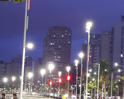 Praia do Gonzaguinha - São Vicente/SP - Projeto RT ENERGIA