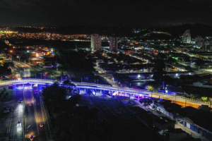 Jundiaí investe em iluminação de LED e revitaliza viadutos históricos da cidade